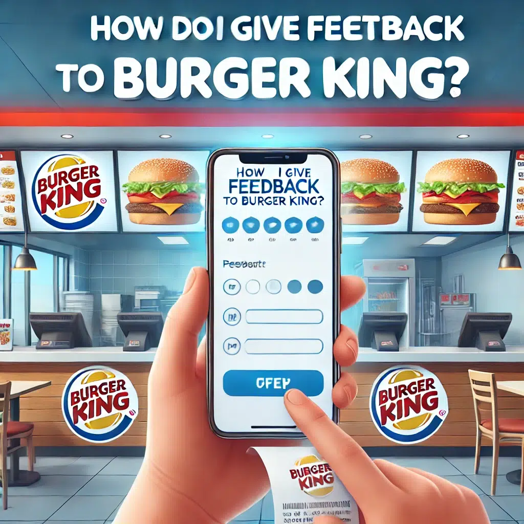 How Do I Give Feedback To Burger King