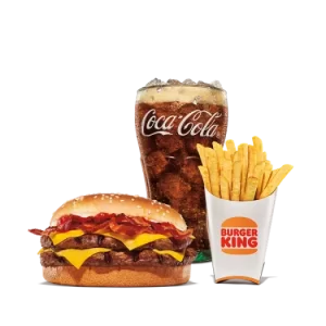 burger king vacon king meals medium price