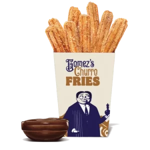 burger king gomez's churro fries price