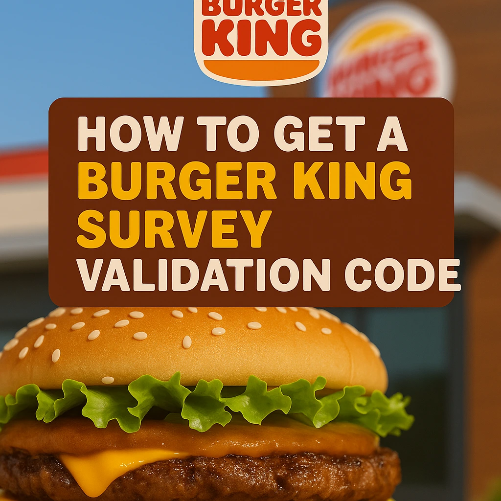 how to take burger king validation code